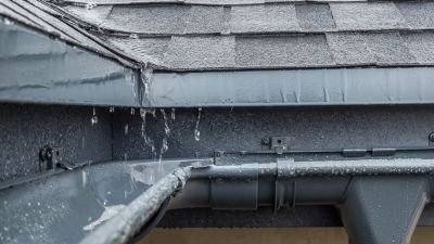 Clogged Gutter Systems